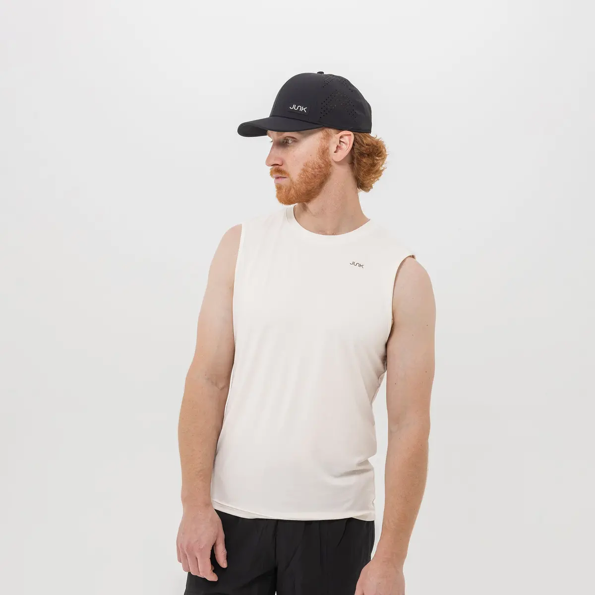 Men's Breakthrough Tank: Bone White 1