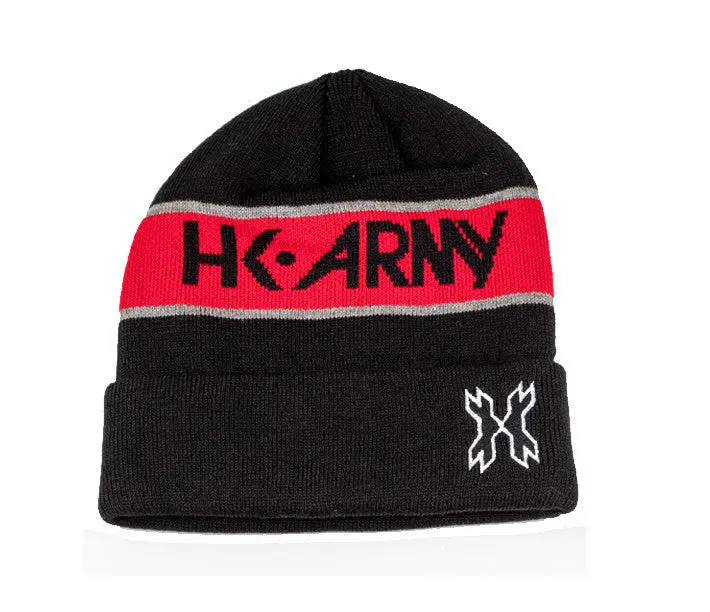 Hk Attack Beanie - Black / Red 1