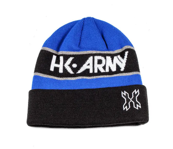 Hk Attack Beanie - Blue / Black / White 1