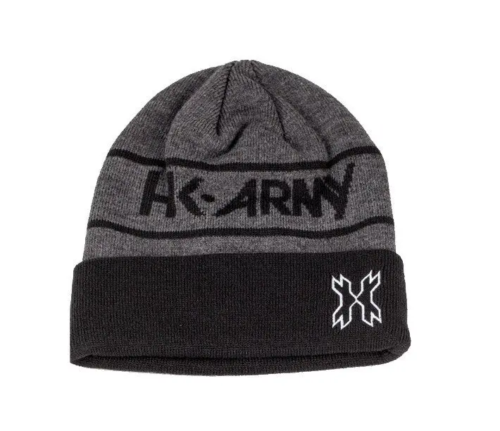 Hk Attack Beanie - Charcoal / Black 1