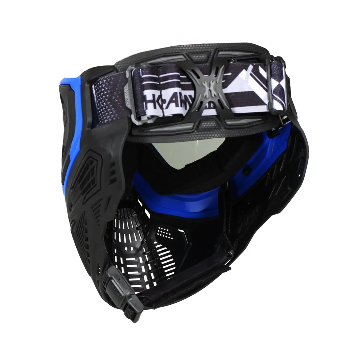 Hk Army Slr Paintball Goggle - Sapphire (Blue/Black/Black W Smoke Lens) 2