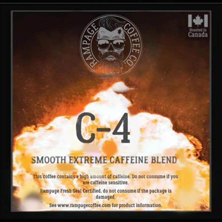 C - 4 | Smooth Extreme Caffeine Blend - 340G 1