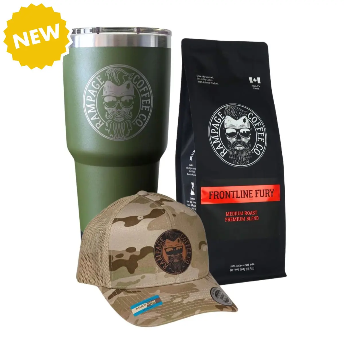 Caffeinated Soldier Bundle | Rampage Coffee Co. 1