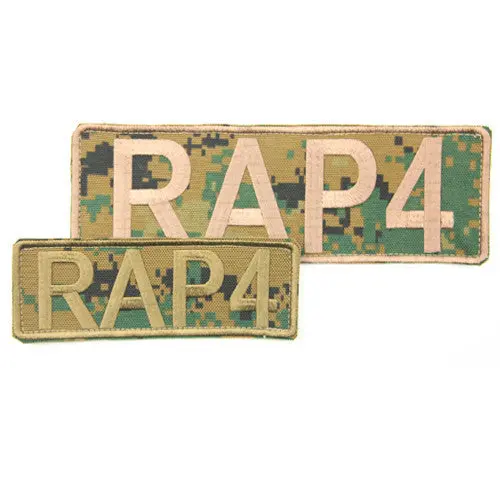 Rap4 Camo Patch Set (Marpat) 1