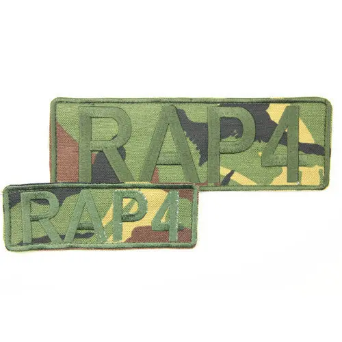 Rap4 Camo Patch Set (British Disruptive Pattern Material - Dpm) 1