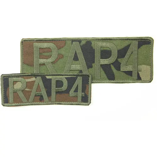 Rap4 Camo Patch Set (Woodland) 1