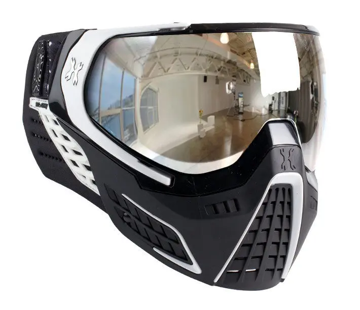 Hk Army Klr Goggle Carbon (Black/White - Chrome Lens) 1