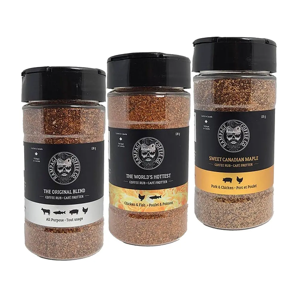 Coffee Rub Shakers (138G) | Rampage Coffee Co. 1