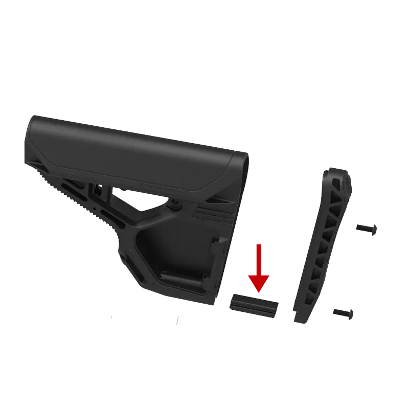 Dam Skid Plate - Black 1
