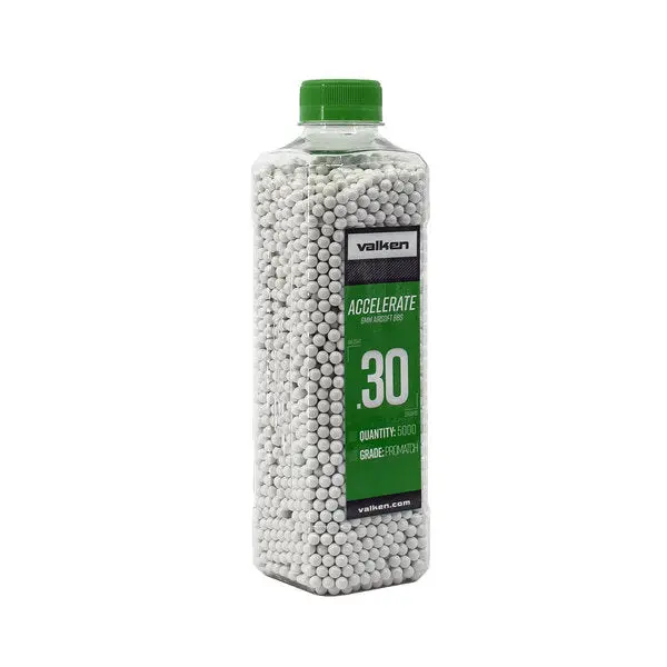 Valken Accelerate Promatch 0.30G 5,000Ct Airsoft Bbs 1