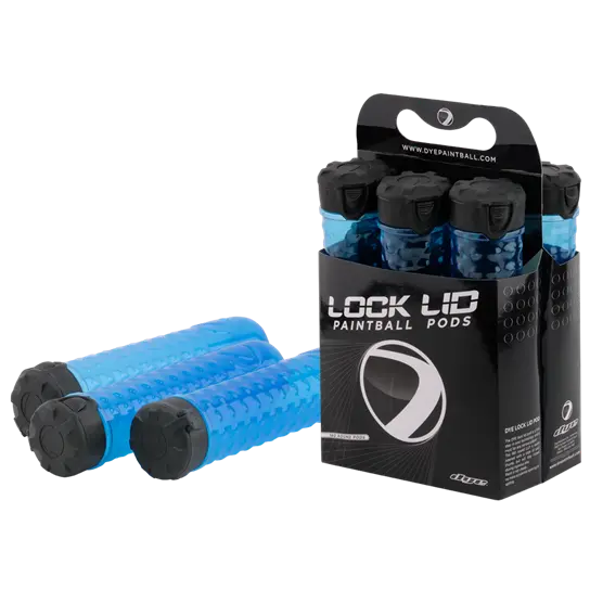 Dye Lock Lid Pods 6Pk - Cyan 1