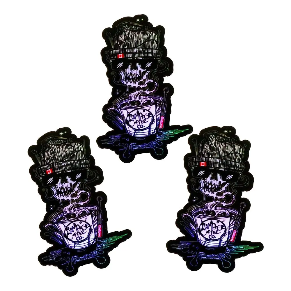 Coffee Canuck Holographic Sticker (3 Pack) | Rampage Coffee Co. 1