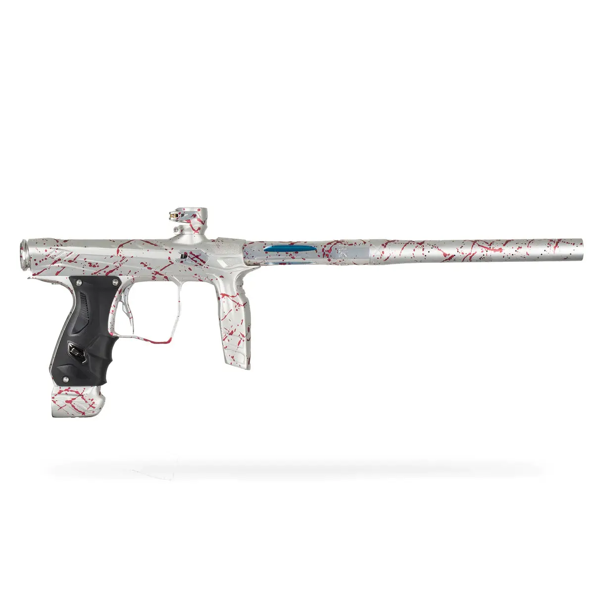 Hk Army Shocker Amp Paintball Gun -  Envy Splash (Silver/Red) 1
