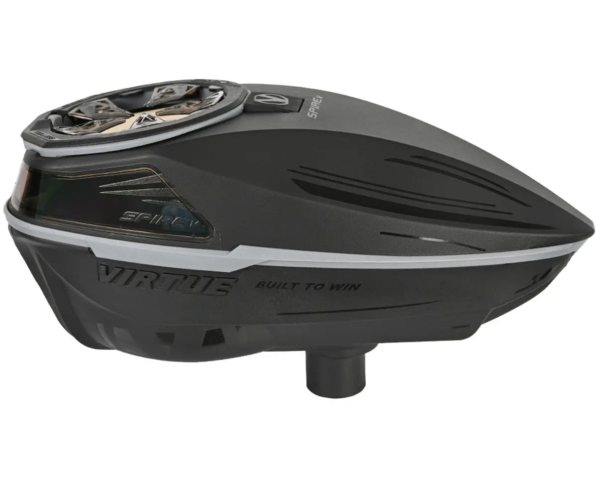Virtue Spire 5 Paintball Loader - Black/Grey 1