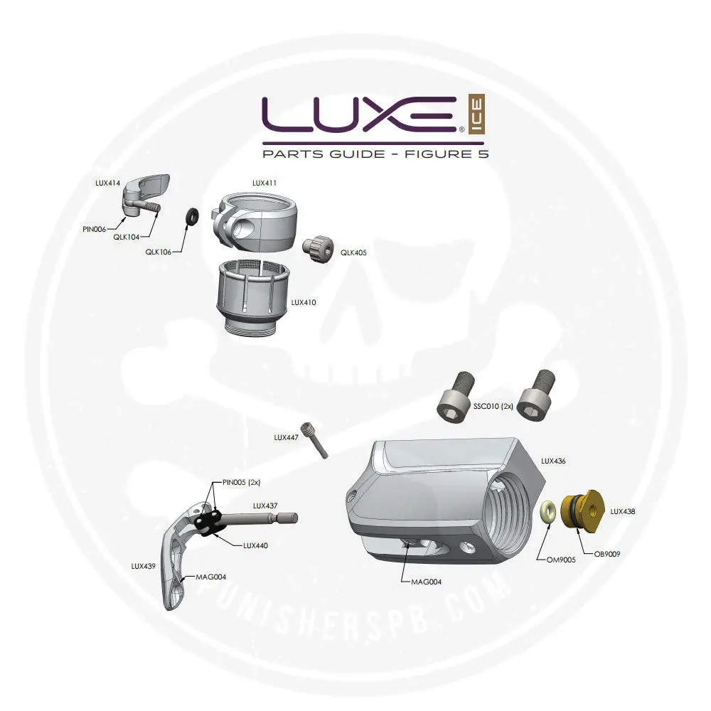 Dlx Luxe Ice Feedtube/Asa System Parts List - Pick The Part You Need! 1