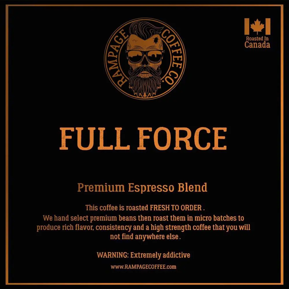 Full Force | Premium Espresso Blend - 340G 1