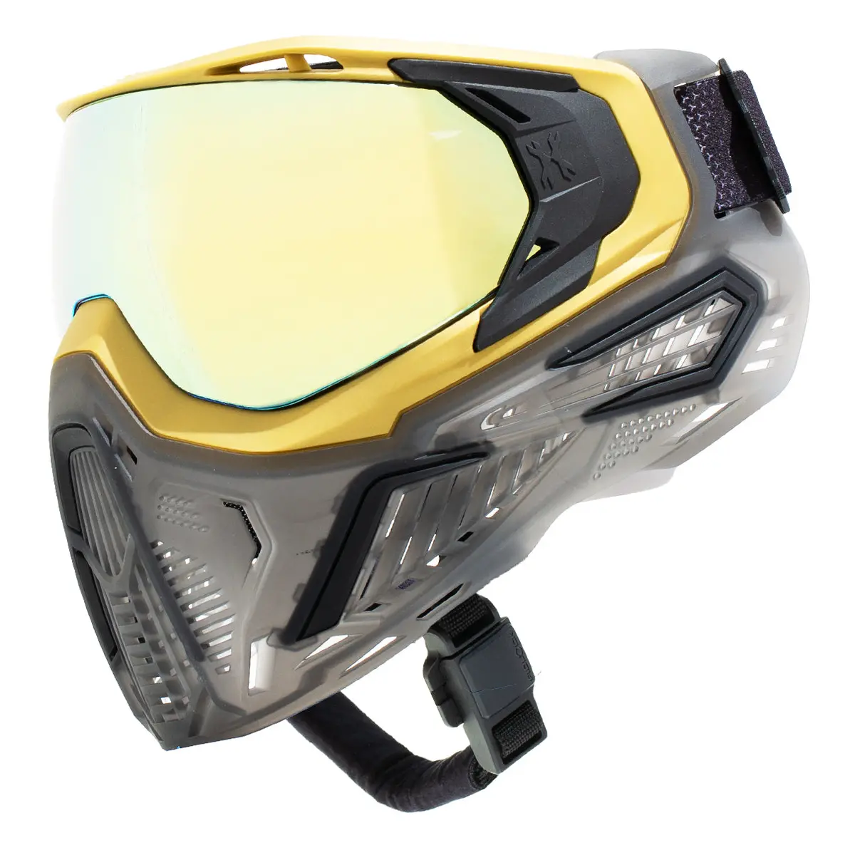 Hk Army Slr Paintball Goggle - Alloy (Gold Lens) 1