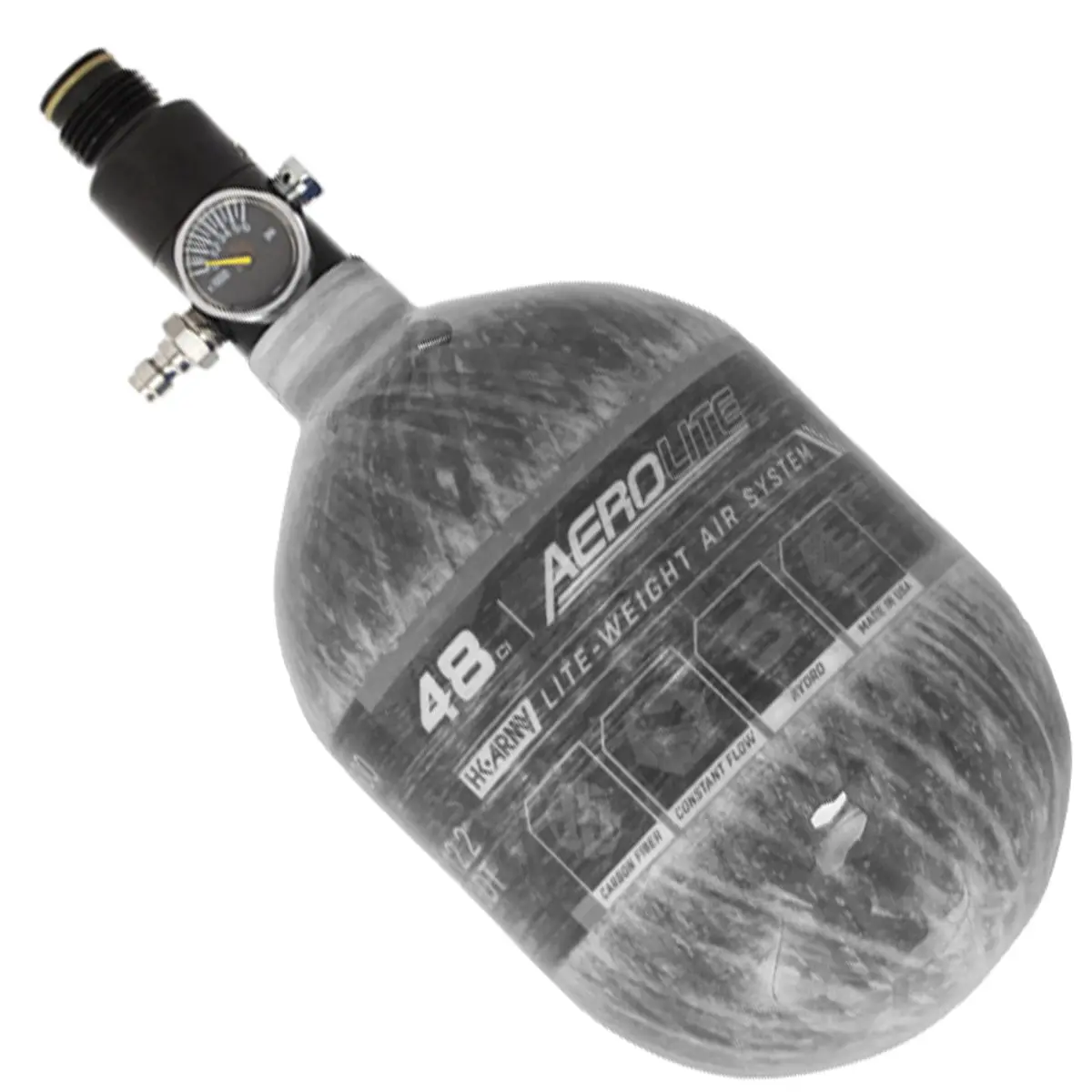 Hk Army Aerolite Carbon Fiber Tank - 48Ci / 4500Psi - Clear 1