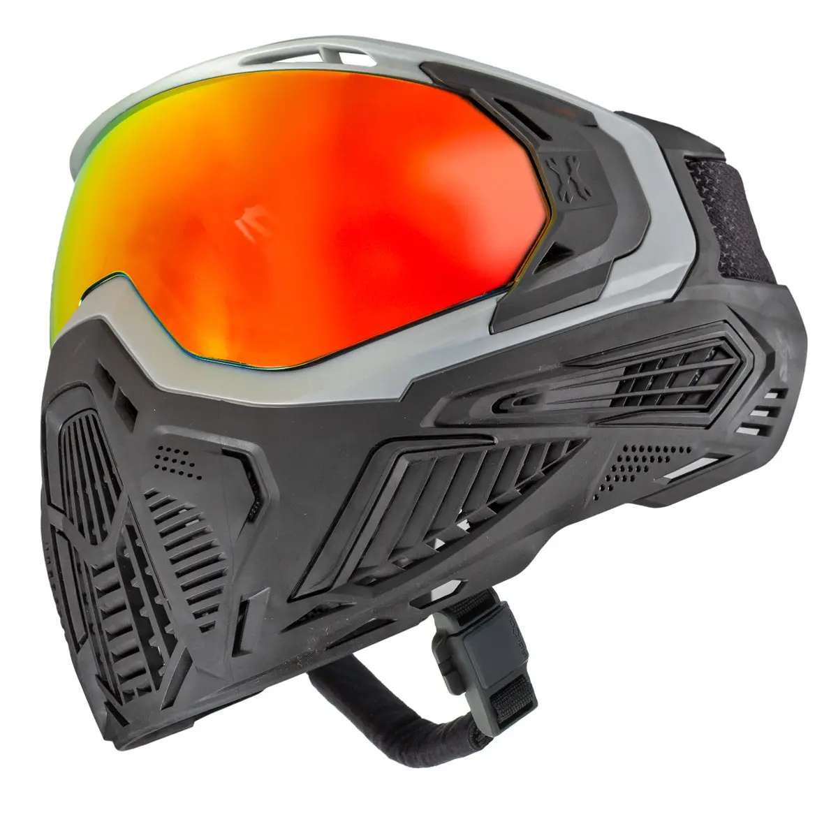 Hk Army Slr Paintball Goggle - Solar (Silver/Black W Scorch Lens) 1