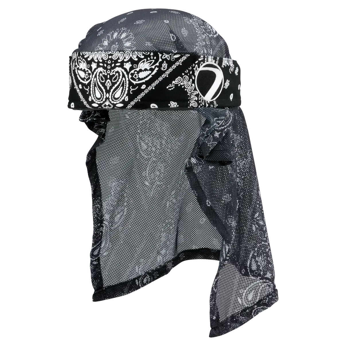 Dye Head Wrap - Bandana - Black 1