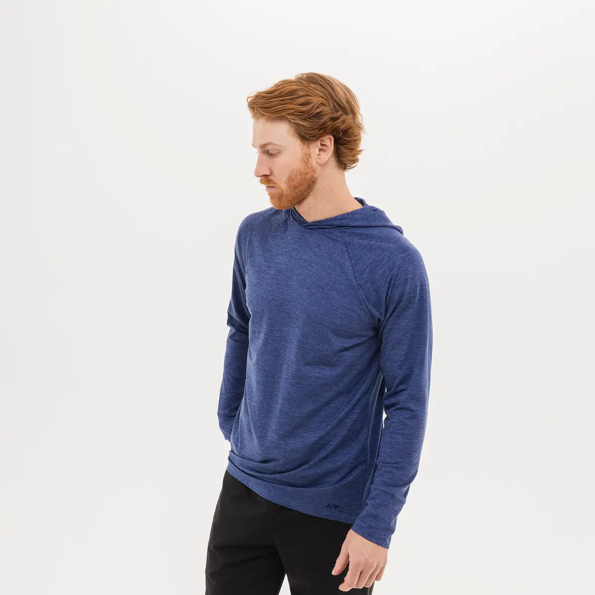 Men's Breakthrough Hoodie: Blue Heather 1