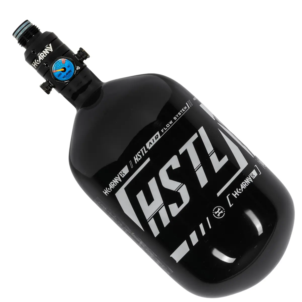 Hk Army Hstl Carbon Fiber Tank - V2 Pro Reg - 68/4500 Psi - Black 1