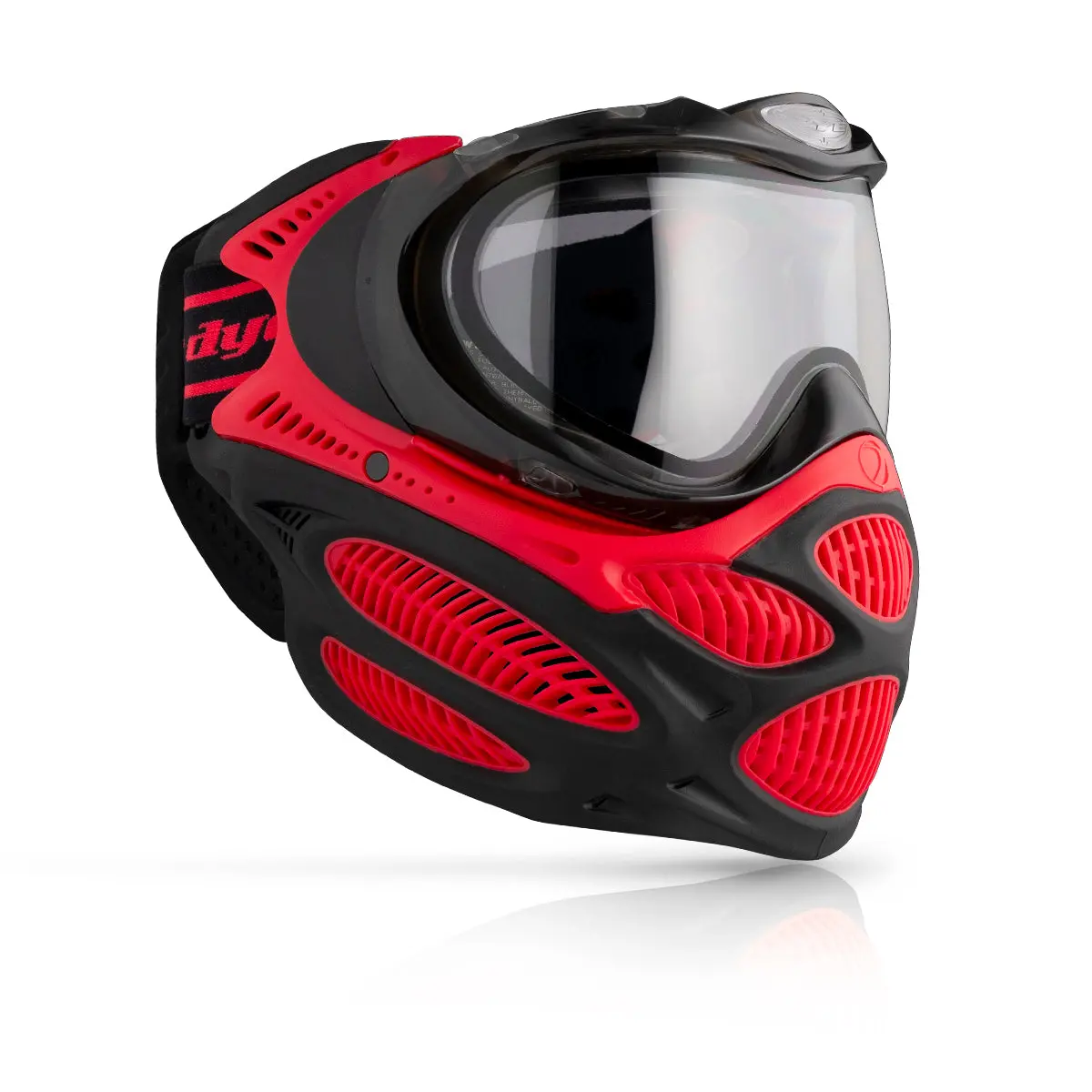 Dye I3 Pro Paintball Mask - Fire Red 1