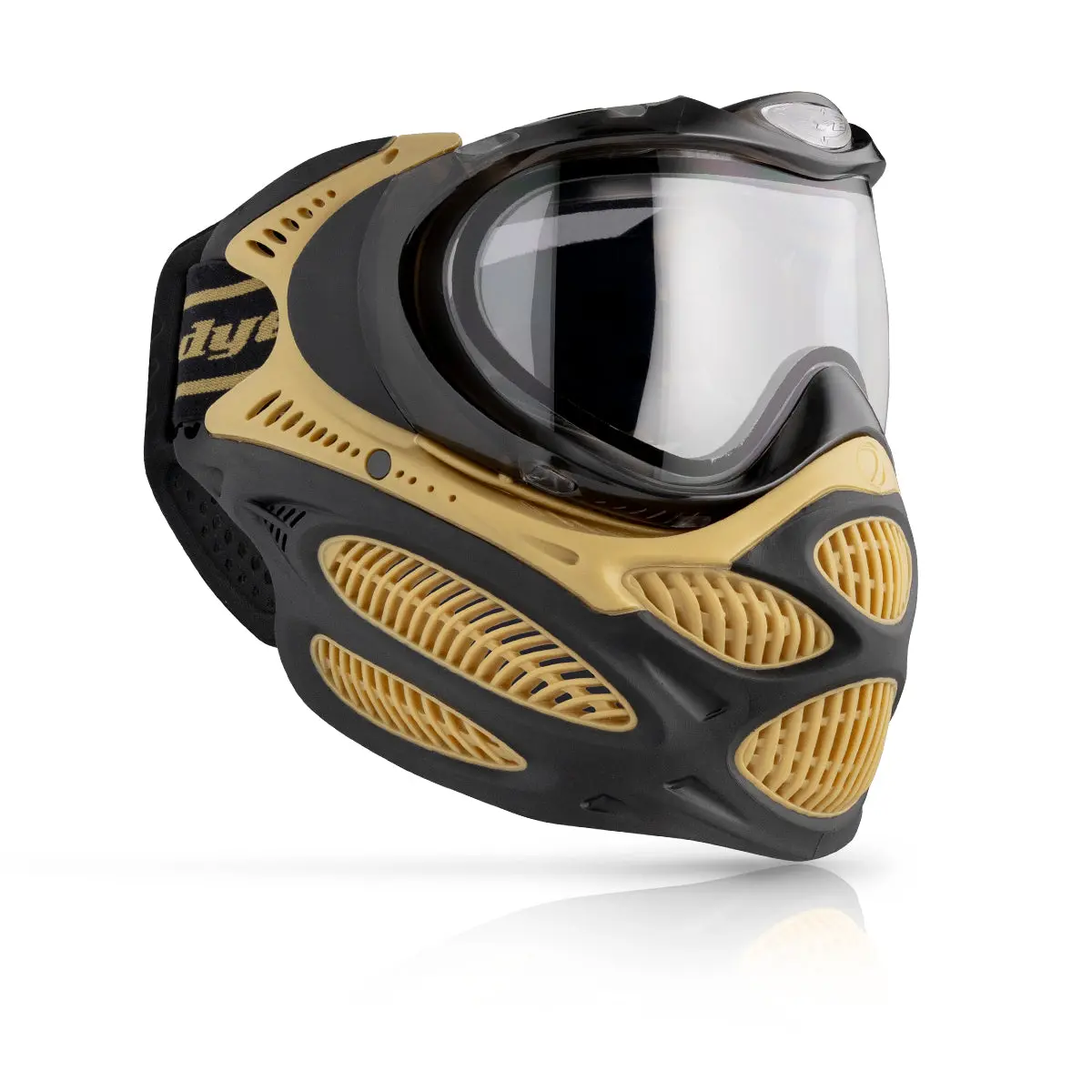 Dye I3 Pro Paintball Mask - Heritage Gold 1
