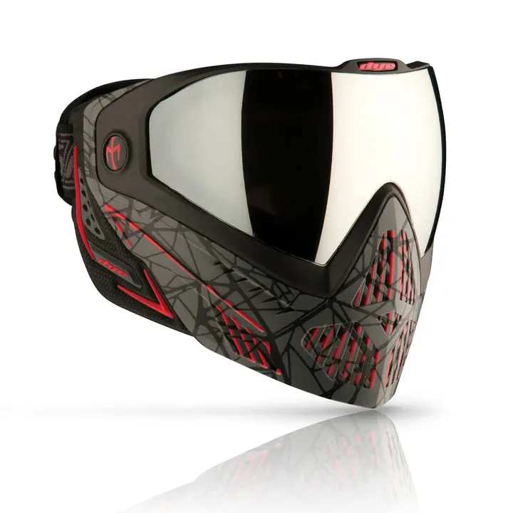 Dye I5 Paintball Goggle - Ironmen - Black/Red 1