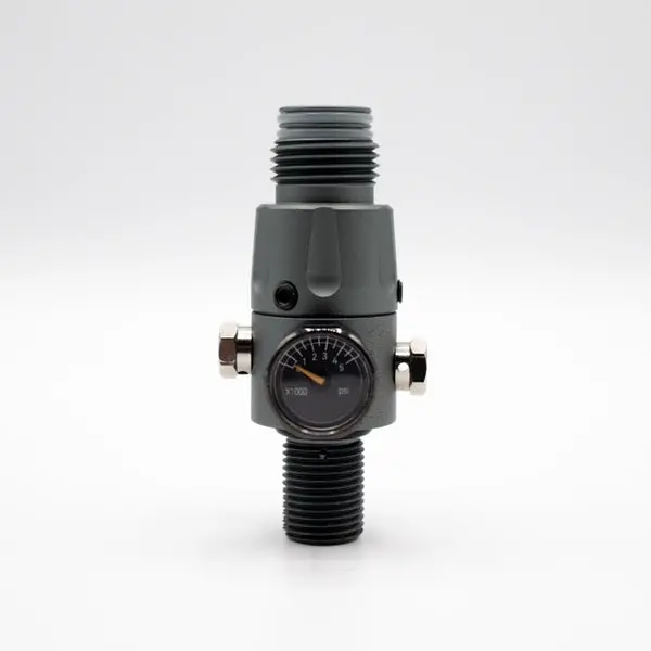 Elev-8 Pro 4500 Psi Tank Regulator - Dust Pewter 1