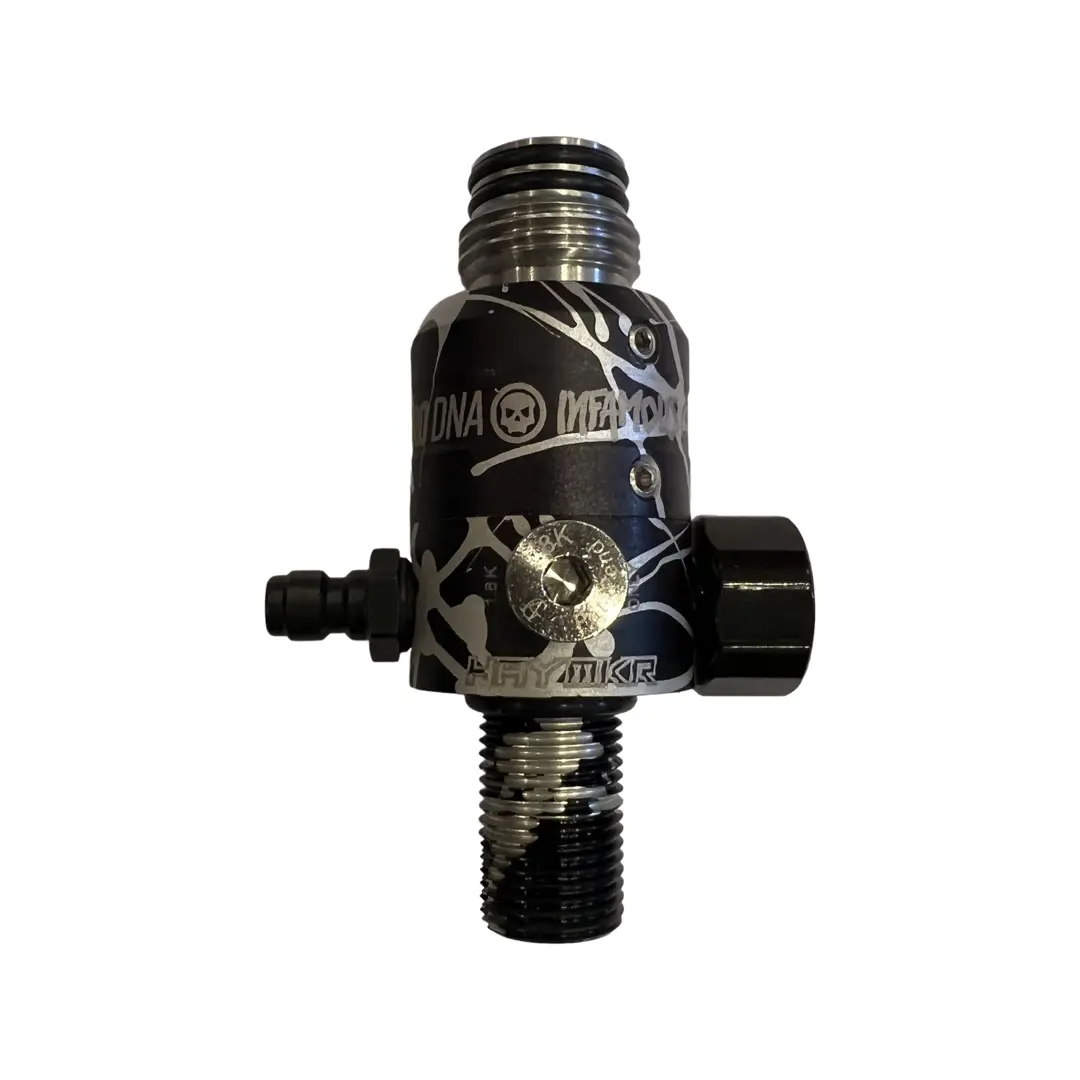Powerhouse Tko Tank Regulator - Black/Silver Splash 1