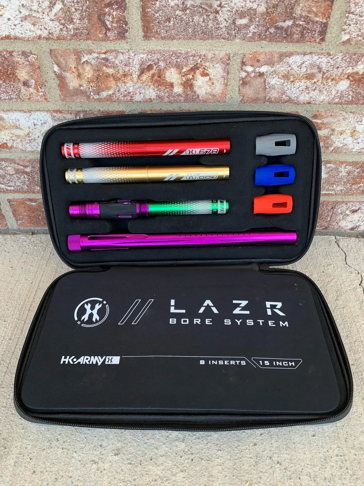 Used Hk Army Lazr Barrel Kit - Dust Purple - Colored Inserts - Luxe Thread 1