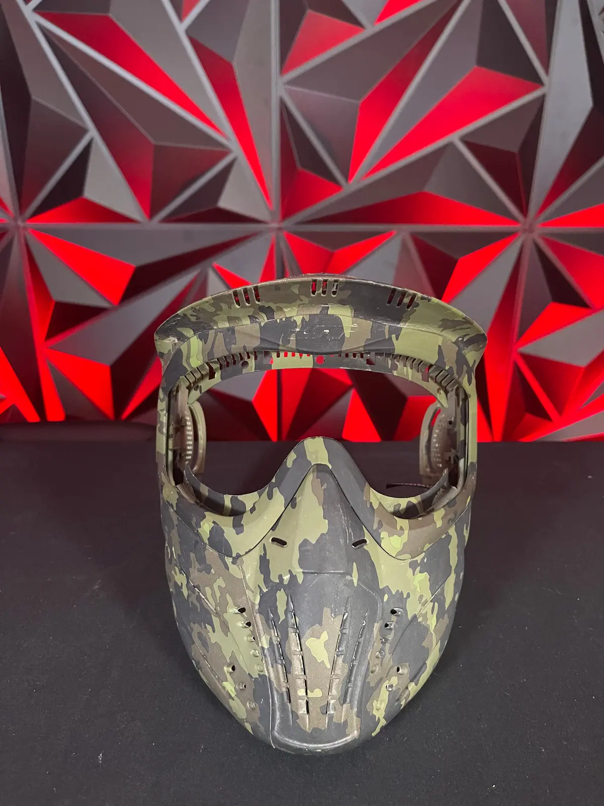 Used Jt Paintball Mask - Olive Camo *Frame Only* 1