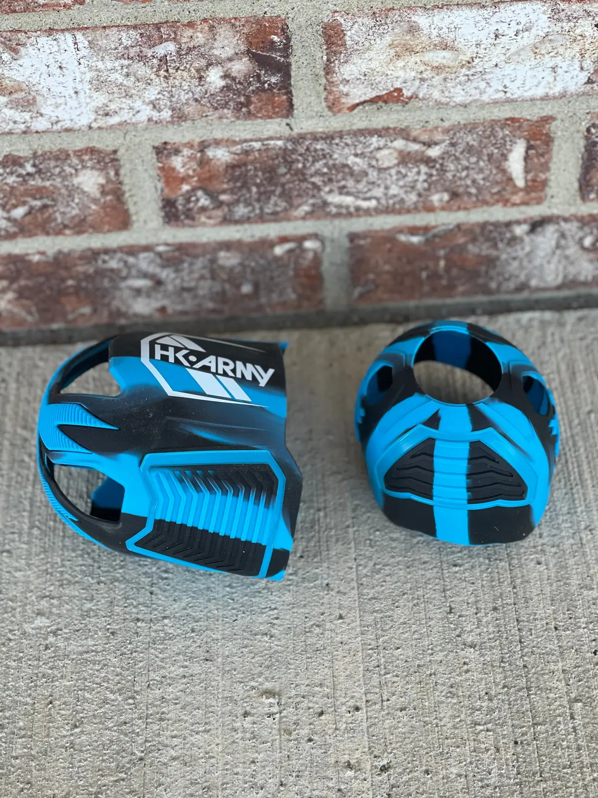 Used Hk Army Fc Tank Cover - Black/Blue Swirl 1