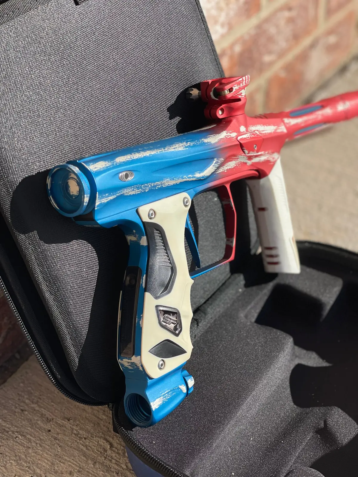 Used Shocker Amp Paintball Gun - Le Patriot 1