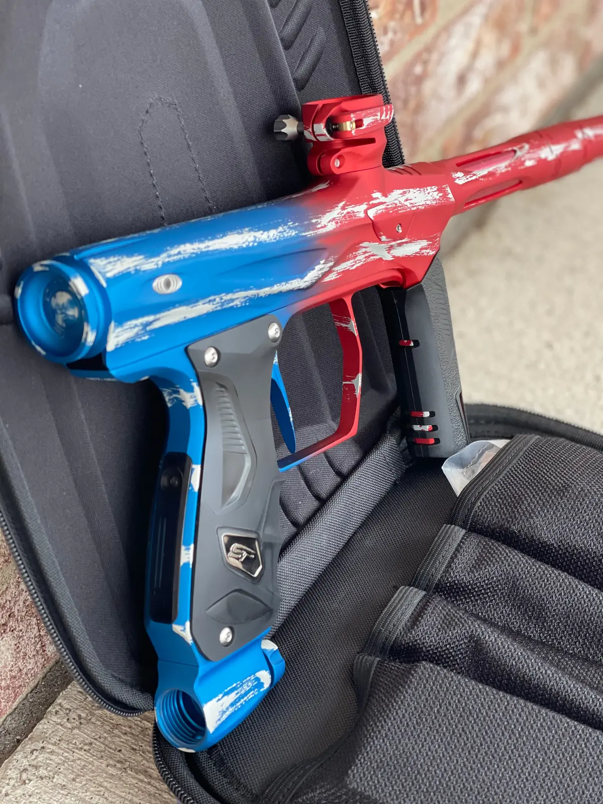Used Shocker Amp Paintball Gun - Le Patriot 1