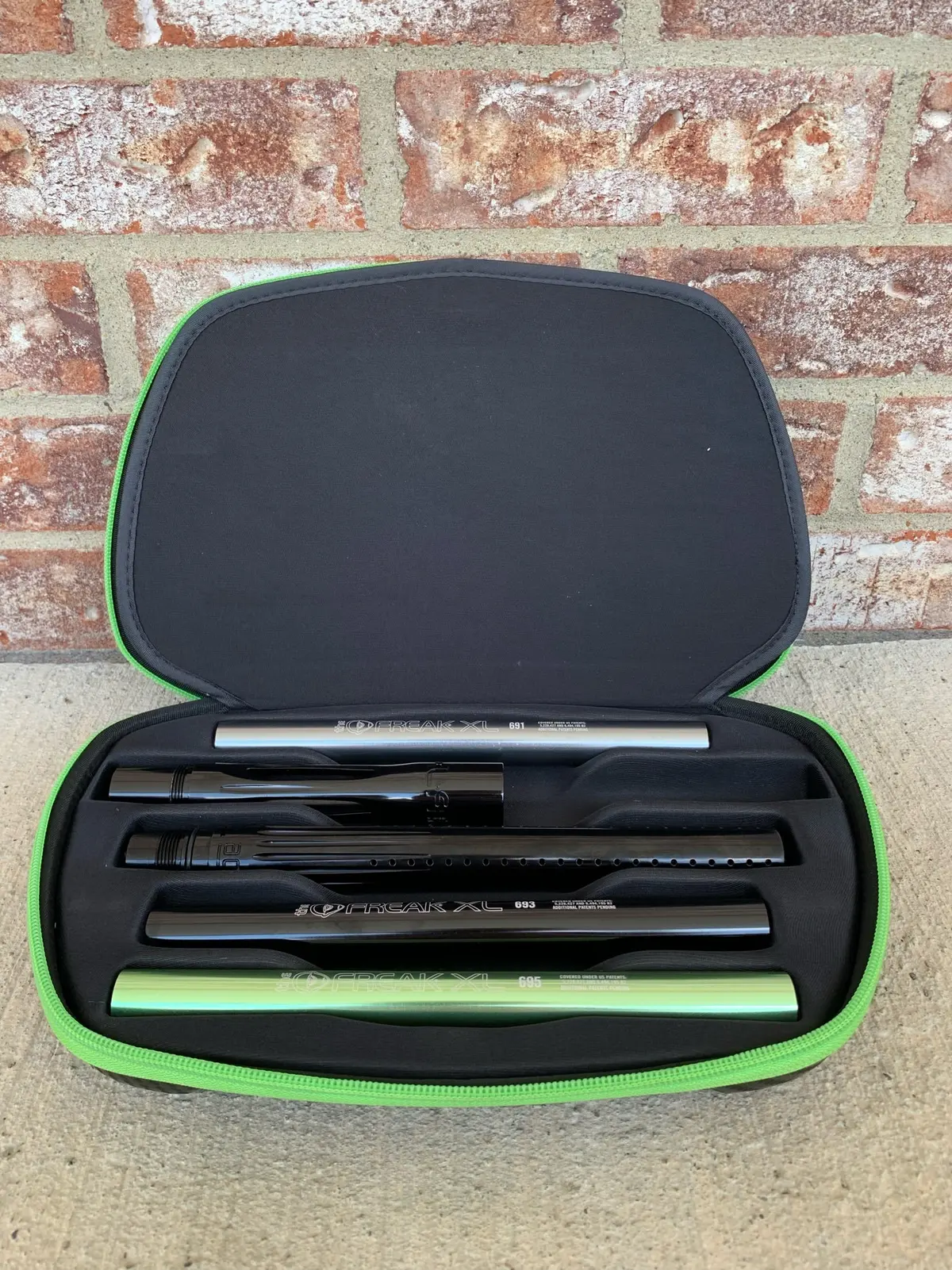 Used Freak Xl Complete Boremaster Kit W/ Freak Xl Acp Barrel Tip (Black) And Freak Xl Barrel Back - Aluminum 1