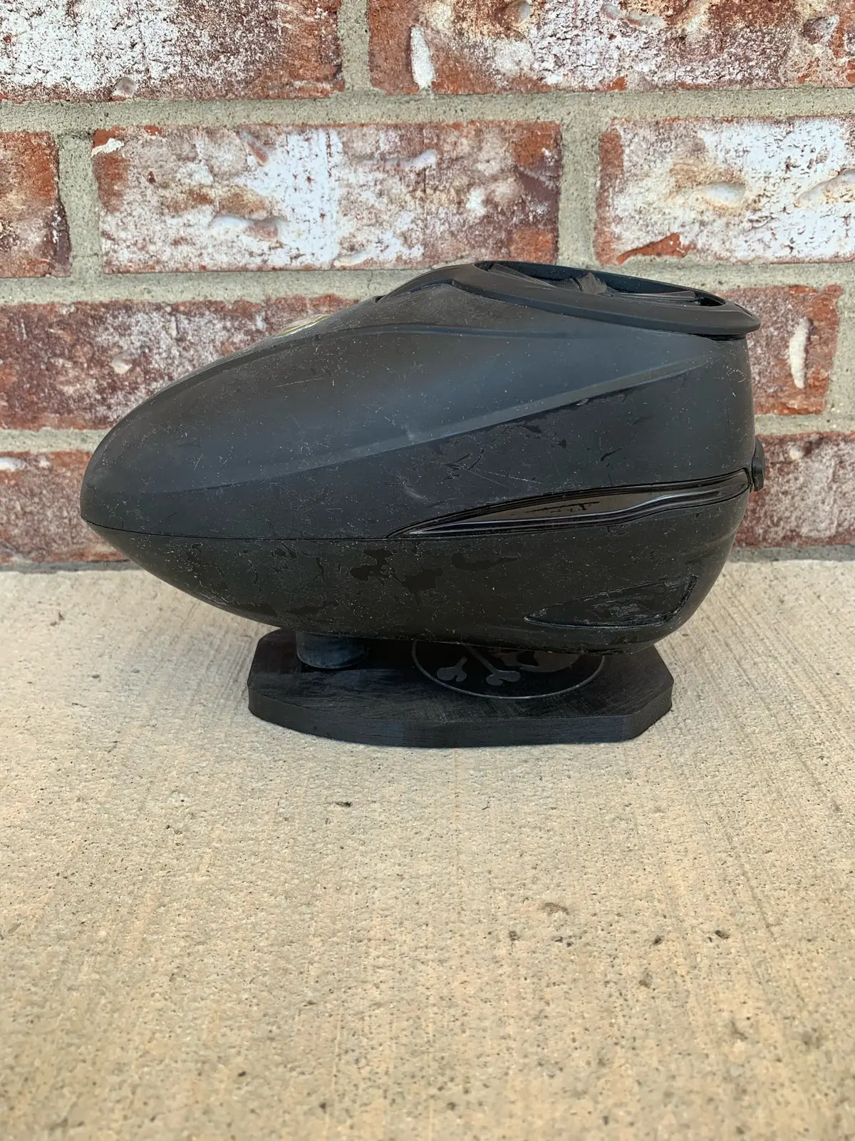 Used Dye Rotor R2 Paintball Loader - Black W/ Speedfeed 1