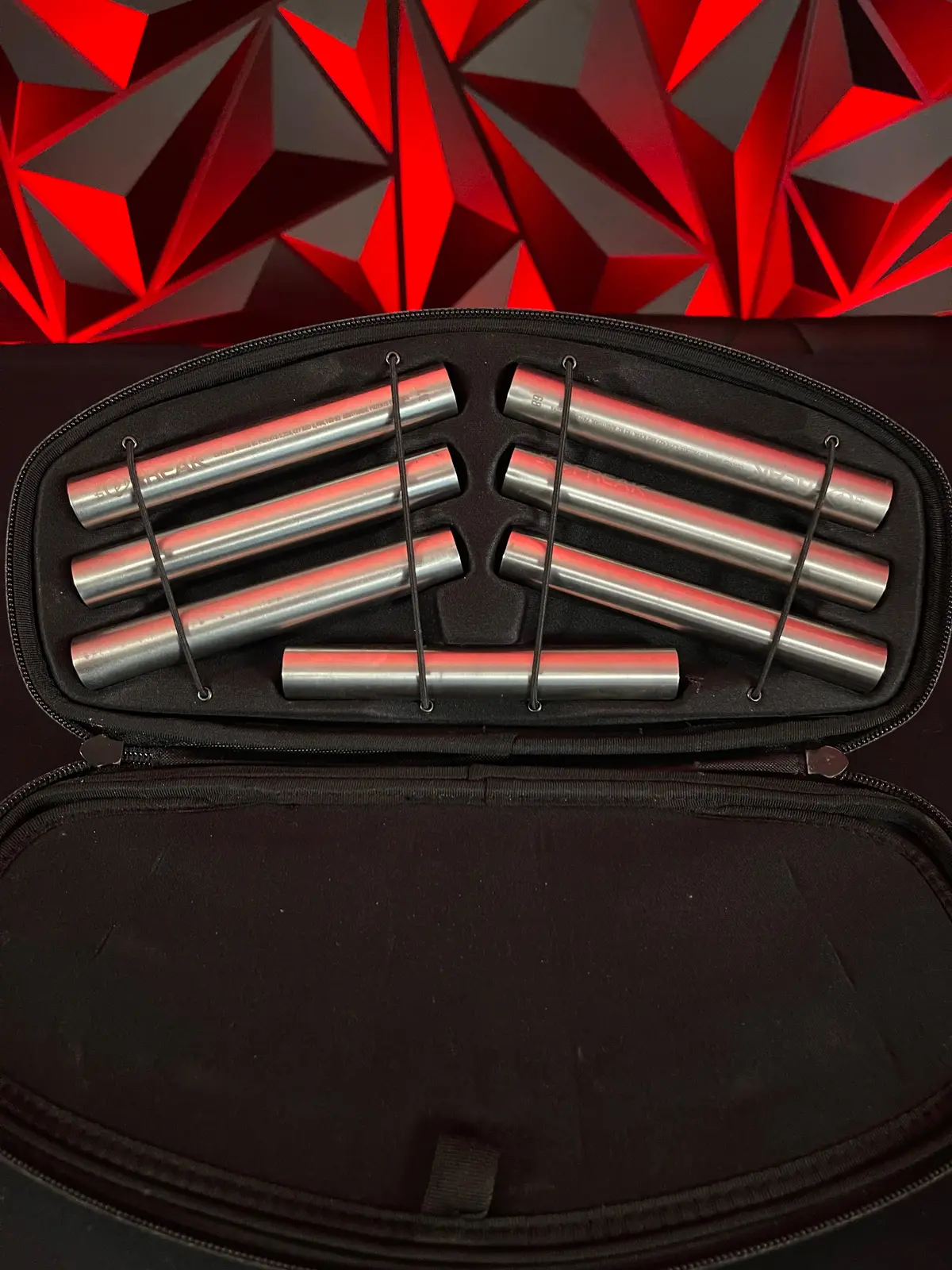 Used Freak Jr. Boremaster Kit - Stainless Steel W/ 2 Silver Freak Barrel Fronts (14" & 16"), 1 Freak Jr. Back Ac Thread 1