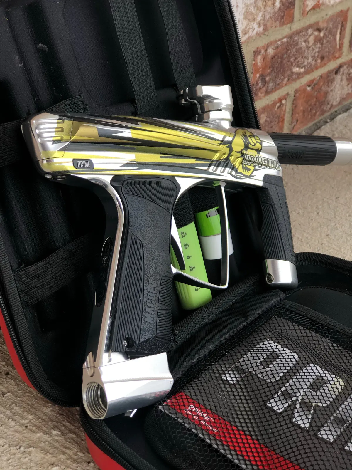 Used Macdev Prime Paintball Marker - Seattle Uprising Edition 1
