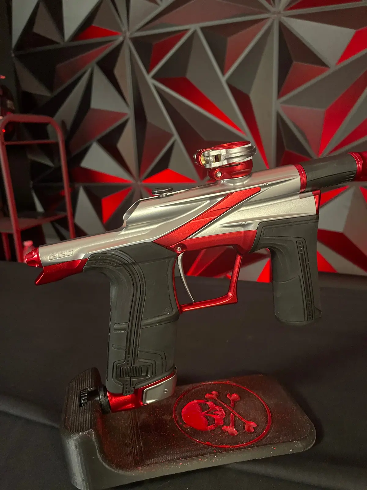 Used Planet Eclipse Lv2 Paintball Gun - Revolution W/ Infamous Deuce Raptor Trigger 1