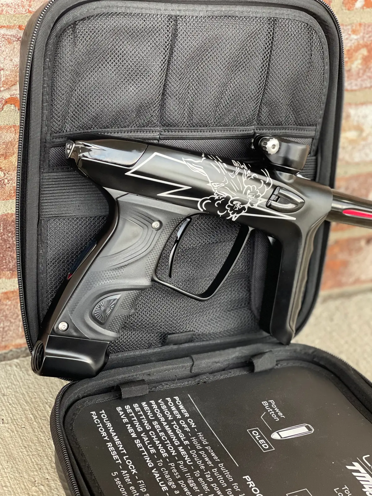 Used Dlx Luxe Tm40 Paintball Gun - Le Thunderhorse 1