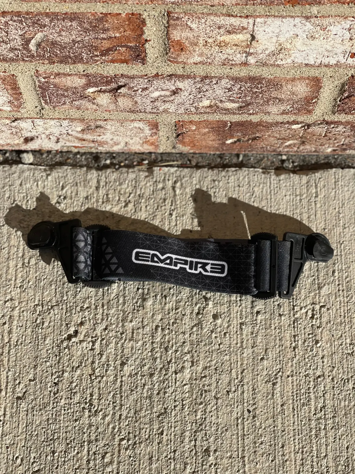 Used Empire Goggle Strap - Evs - Black/Grey 1