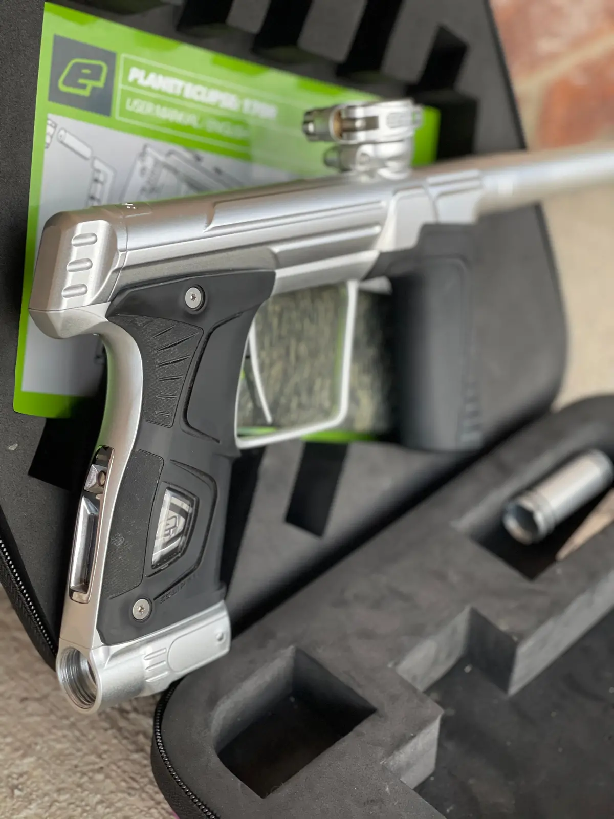 Used Planet Eclipse Gtek 170R Paintball Gun - Silver 1