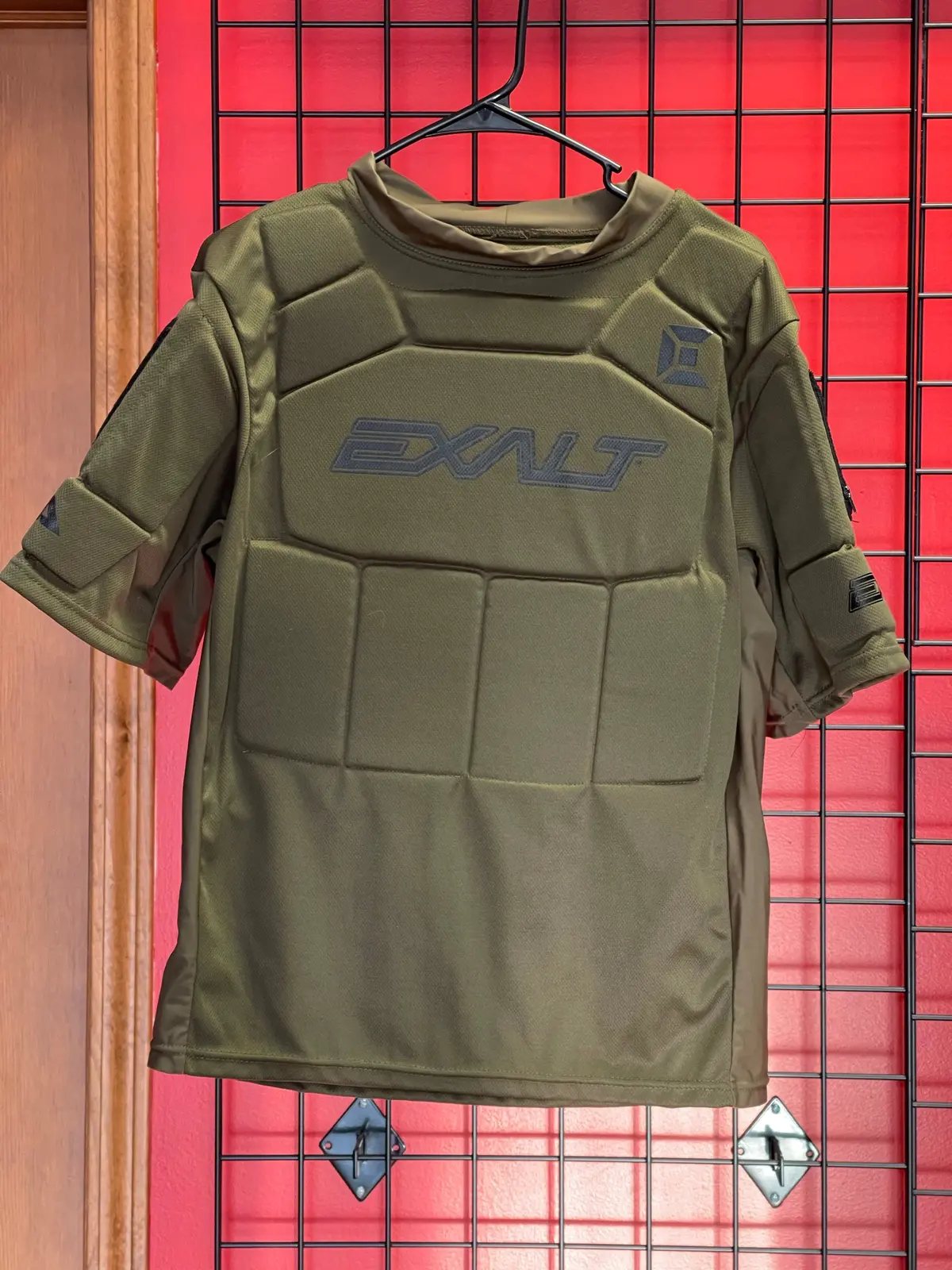 Used Exalt Alpha Chest Protector- Olive- Sm/Med 1
