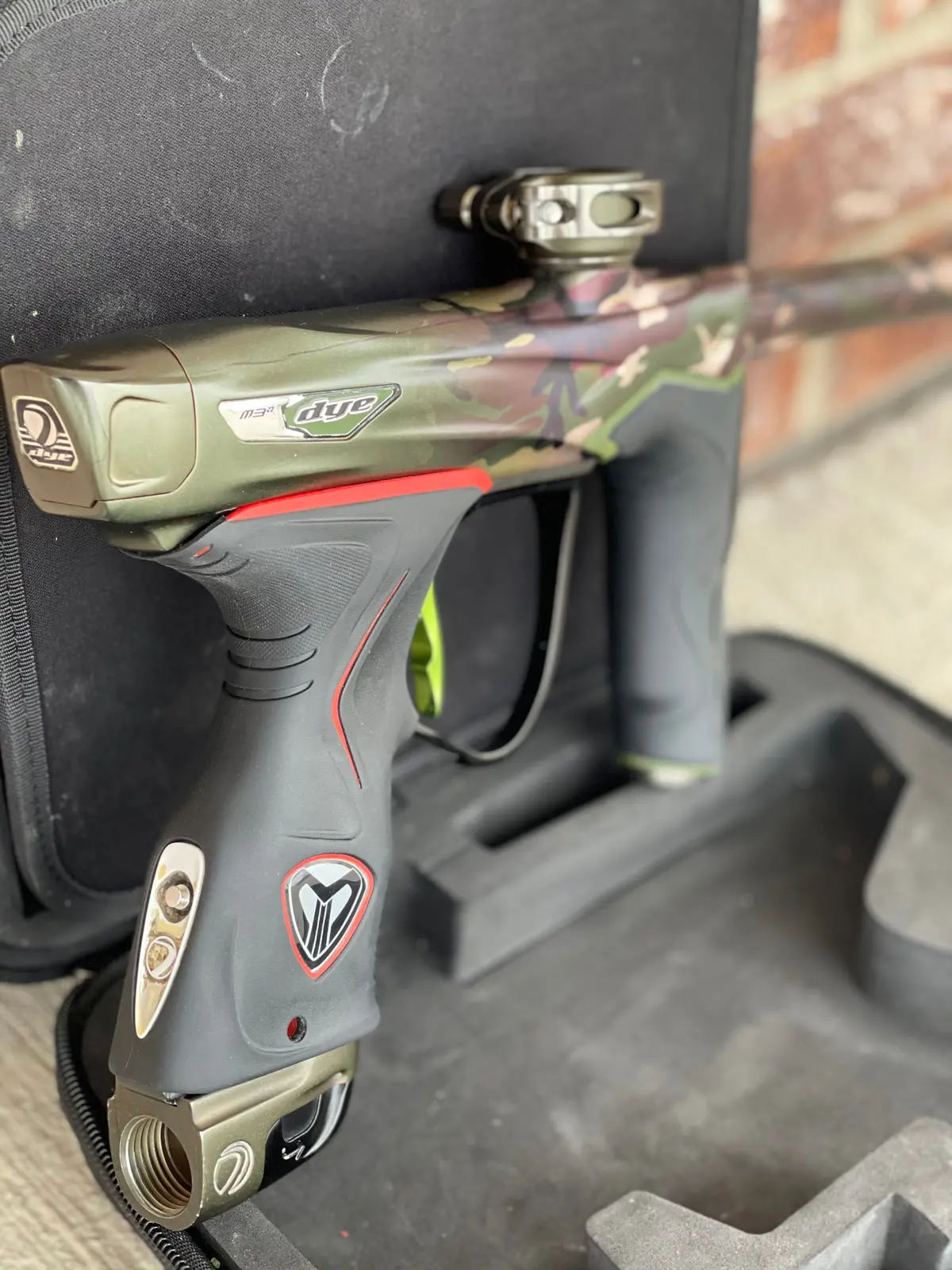 Used Dye M3+ Paintball Gun - Pga Woodland 1
