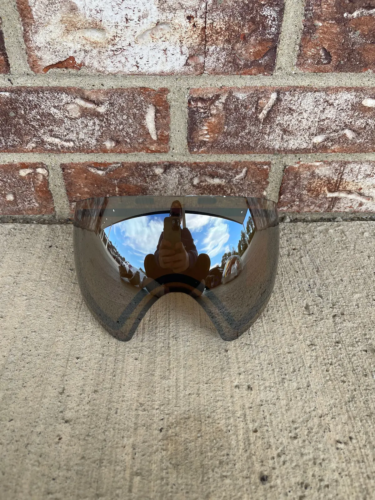 Used Bunkerkings Paintball Lens 1