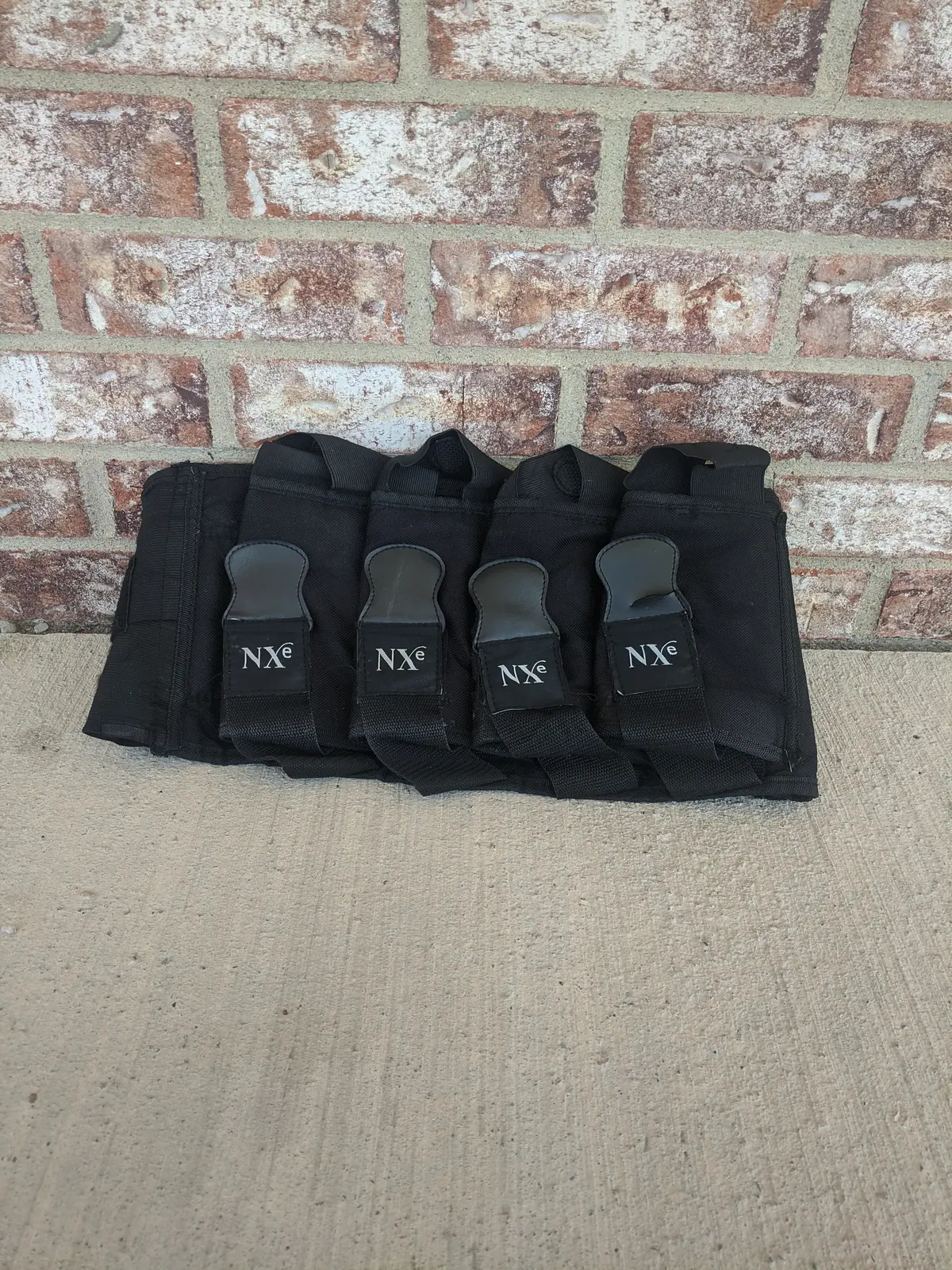 Used Nxe Paintball Harness - Black 4+7 1