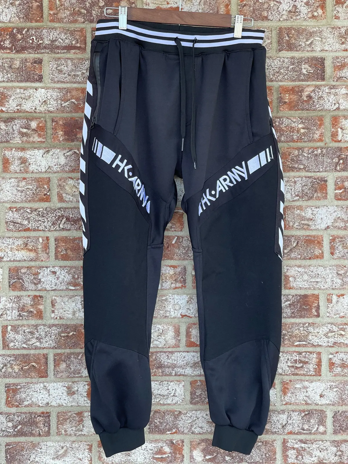 Used Hk Army Trk Jogger Paintball Pants- Black- Large (30-34) 1