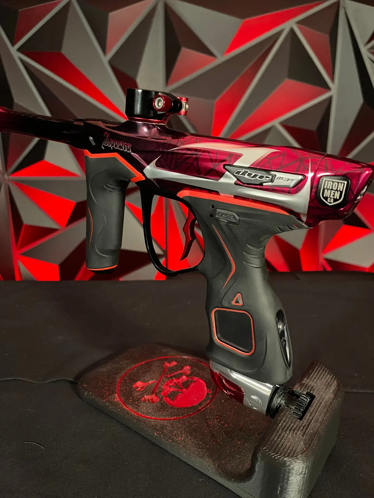 Used Dye M3+ Paintball Gun - Pga Ironmen 21 1
